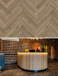 Therdex 4003 Tapis Dryback PVC - Visgraat - Solza.nl