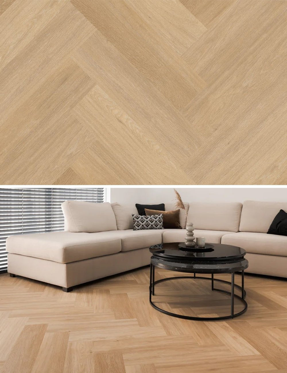 Therdex 6041 Chevron Click PVC - Visgraat | Solza.nl