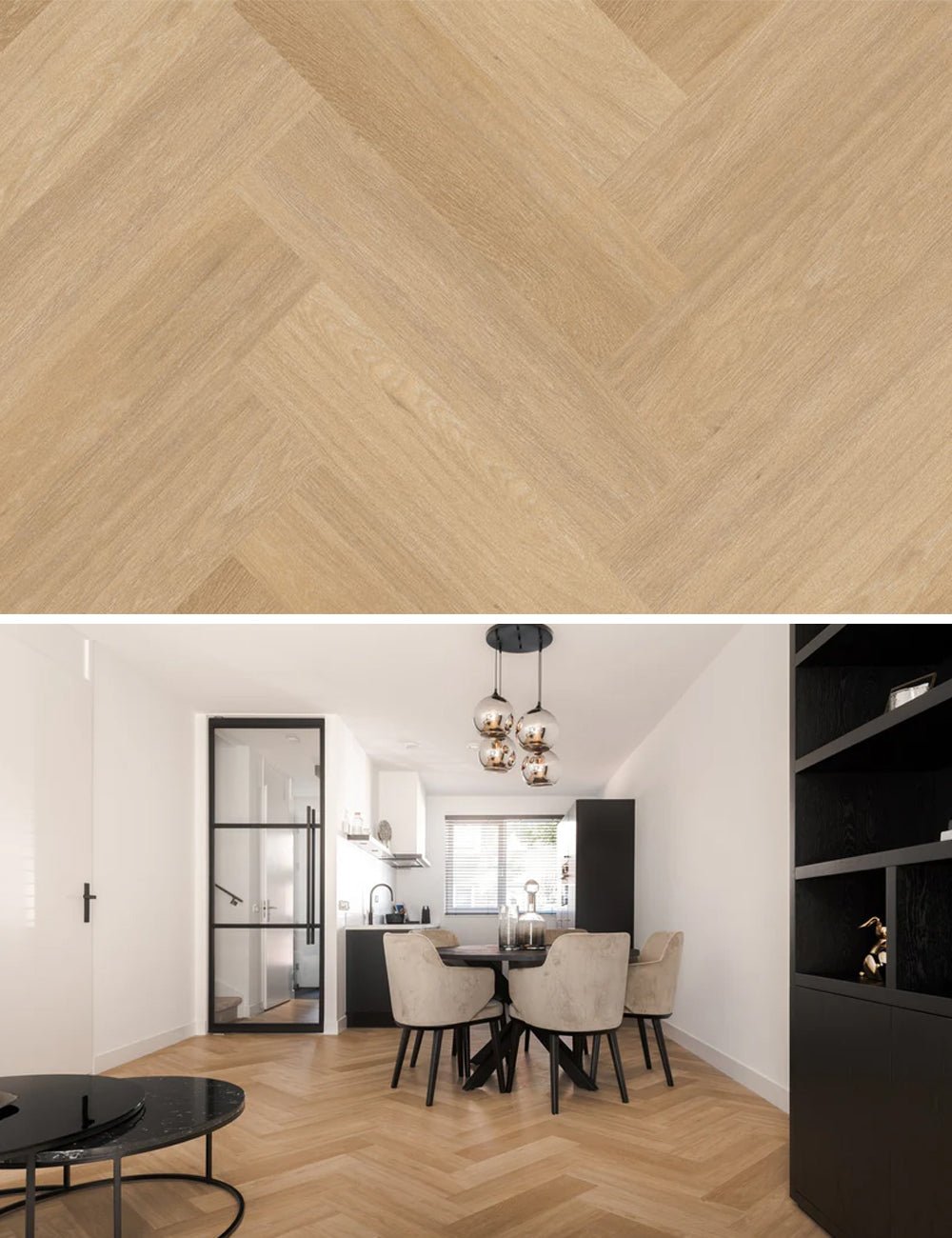 Therdex 6041 Chevron Dryback PVC - Visgraat | Solza.nl