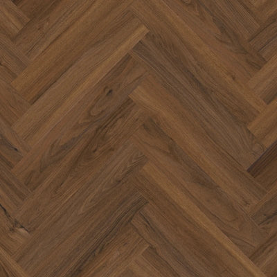 Therdex 6052 Walnut - Dryback PVC - Visgraat - Solza.nl