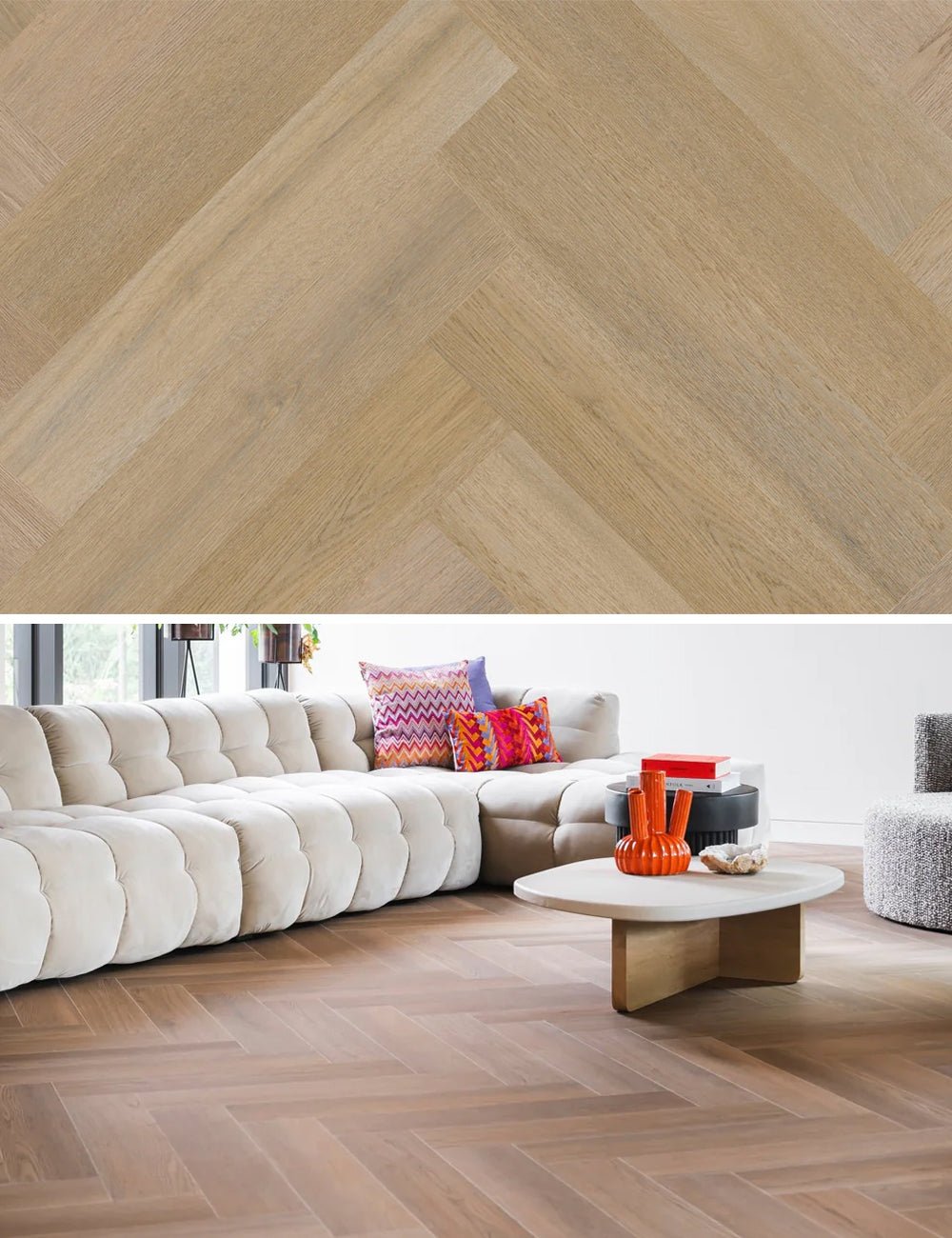Therdex 7584 Premier Click PVC - Herringbone | Solza.nl