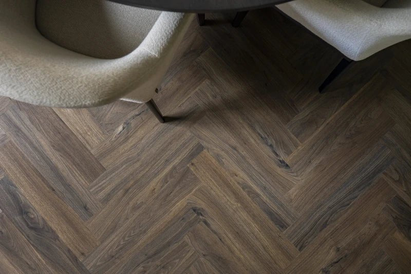 Therdex C6051 Walnut - Click PVC - Visgraat - Solza.nl