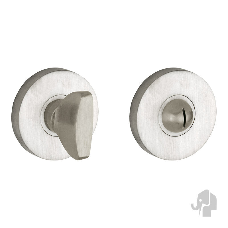 Toiletgarnituur Letitia Rond Mat nikkel - Solza.nl