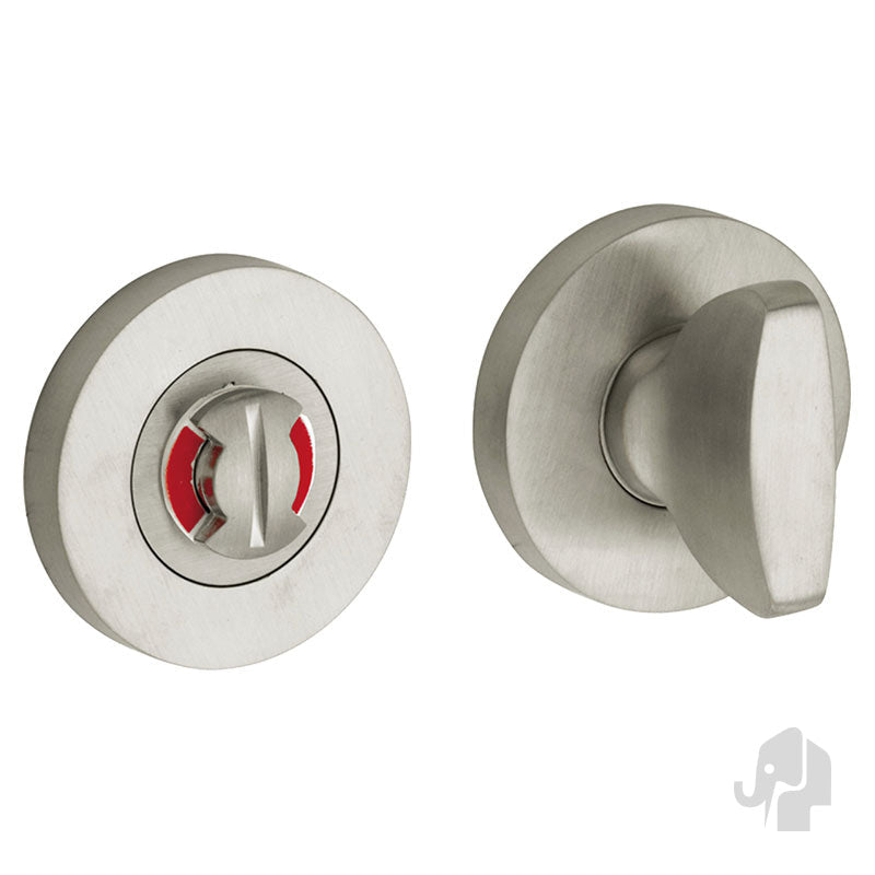 Toiletgarnituur Letitia Rond Mat nikkel - Solza.nl