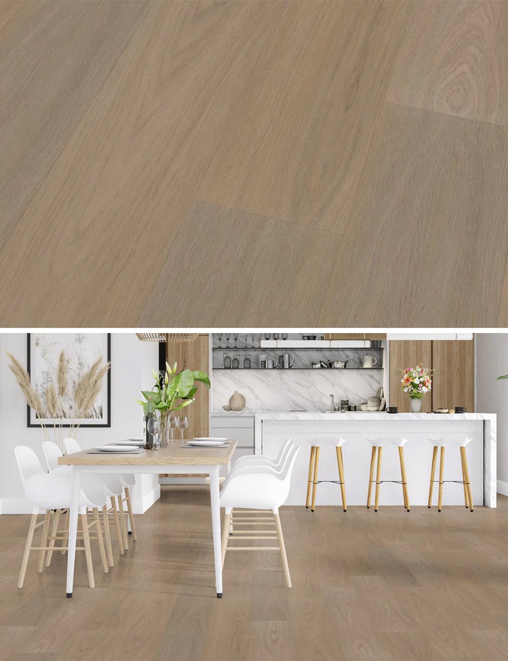 Vivafloors Bologna - Eiken 7830 - Rechte Stroken Click PVC - Solza.nl