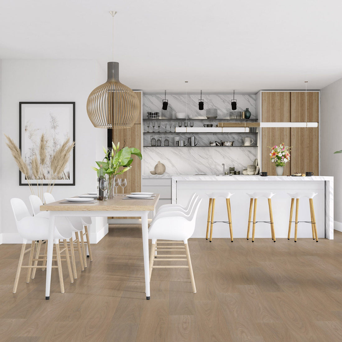 Vivafloors Bologna - Eiken 7830 - Rechte Stroken Click PVC - Solza.nl