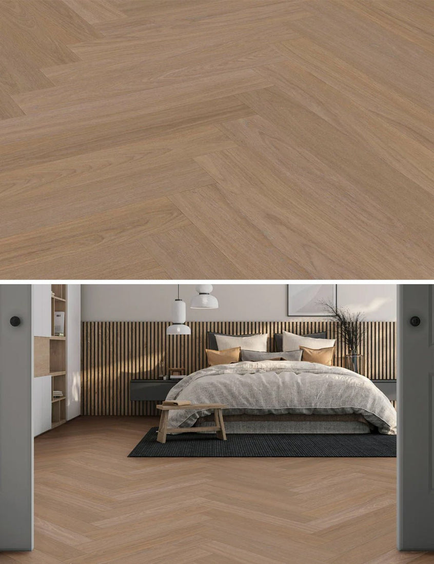 Vivafloors Bologna - Eiken 7840 - Walvisgraat Plak PVC - Solza.nl