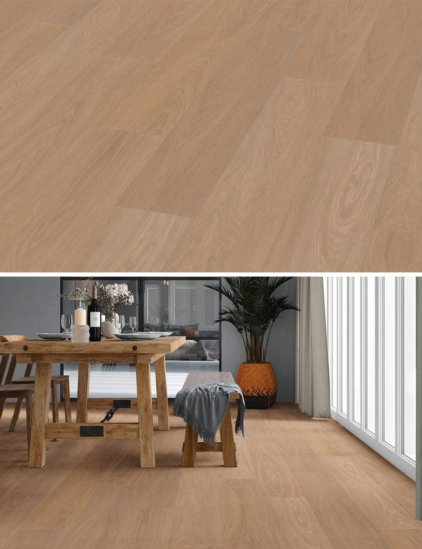 Vivafloors Bologna - Eiken 7870 - Rechte Stroken Plak PVC - Solza.nl