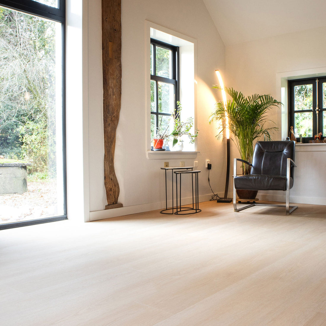 Vivafloors Bordeaux - Eiken 8510 - Rechte Stroken Plak PVC