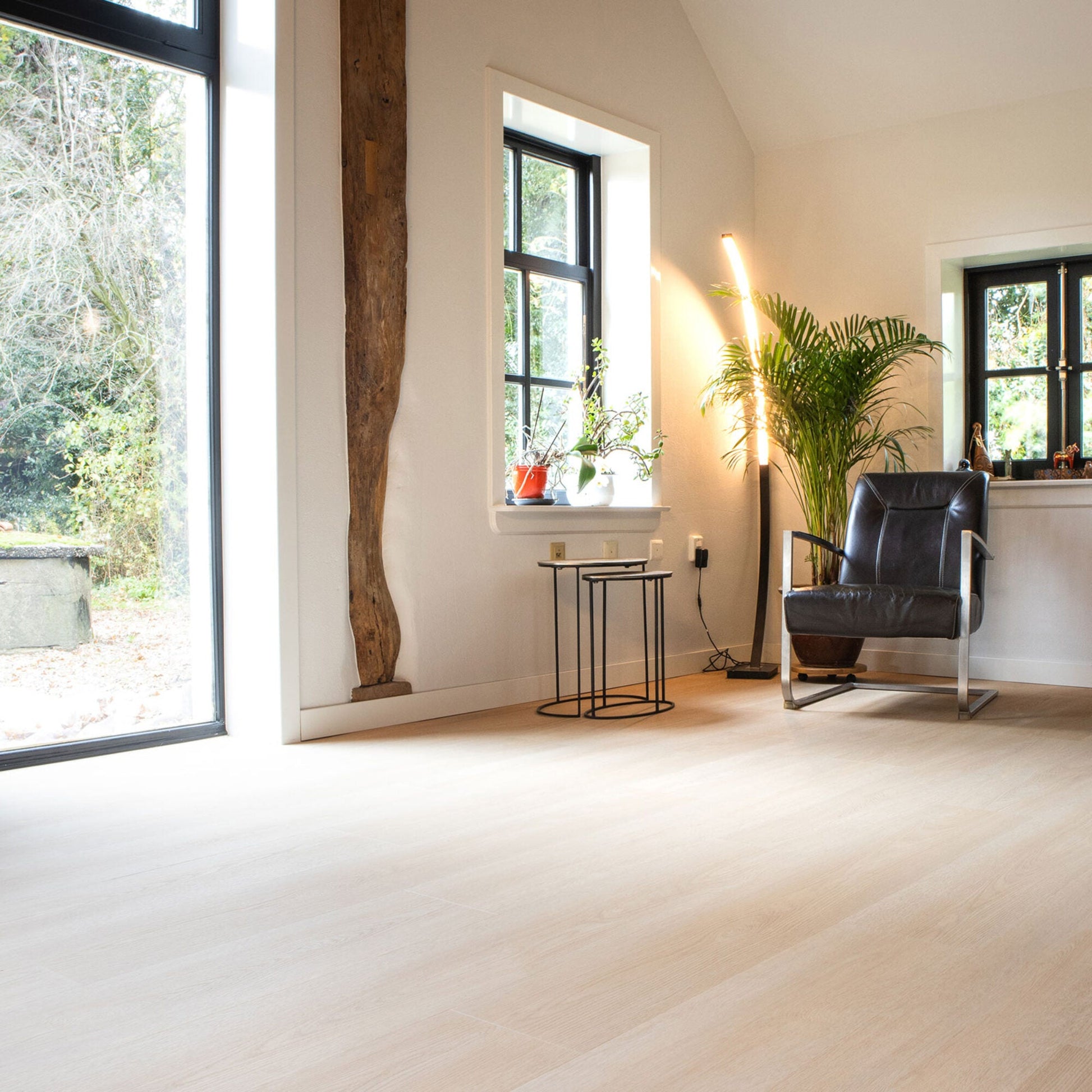 Vivafloors Bordeaux - Eiken 8510 - Rechte Stroken Plak PVC