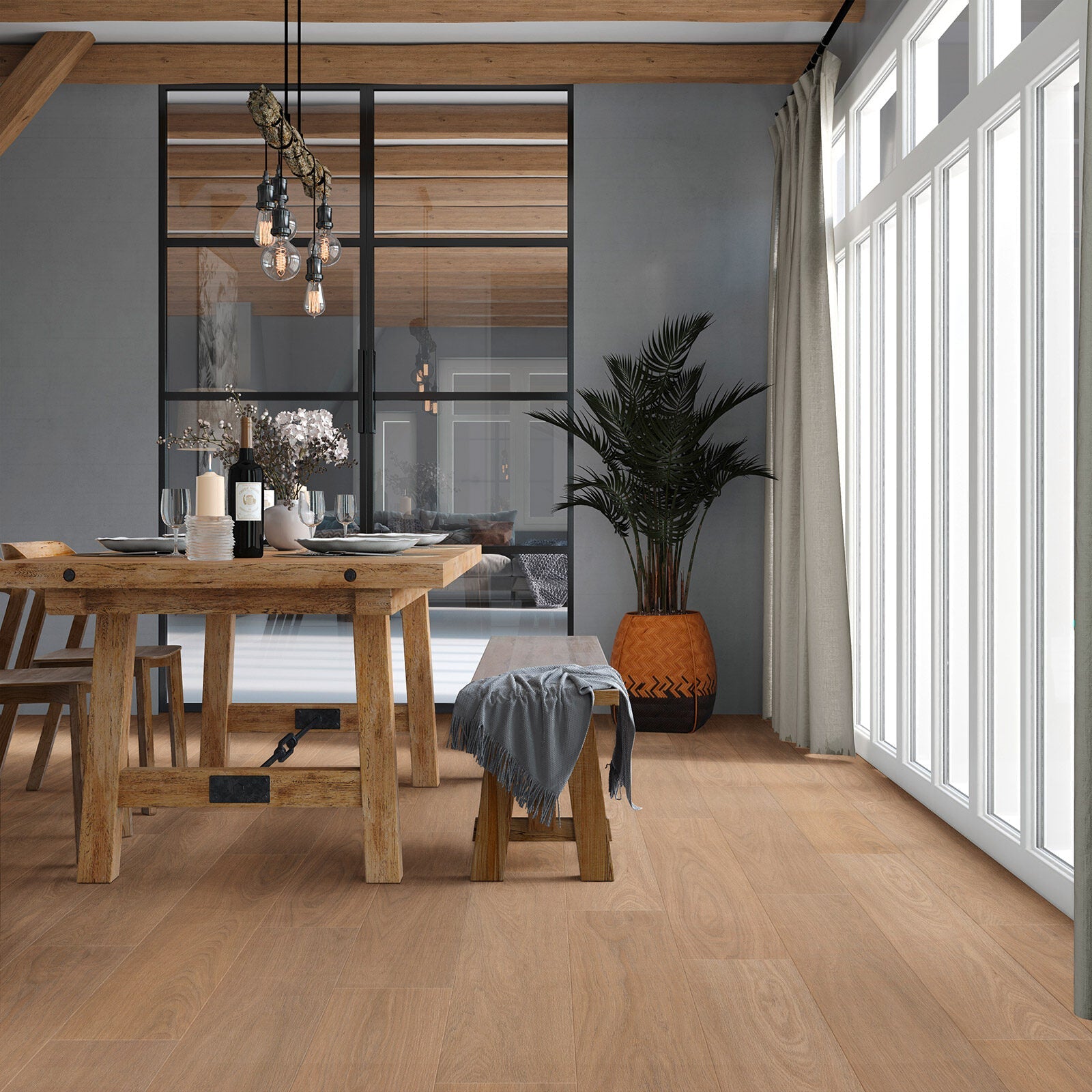 Vivafloors Oak 7870 Glue Down PVC