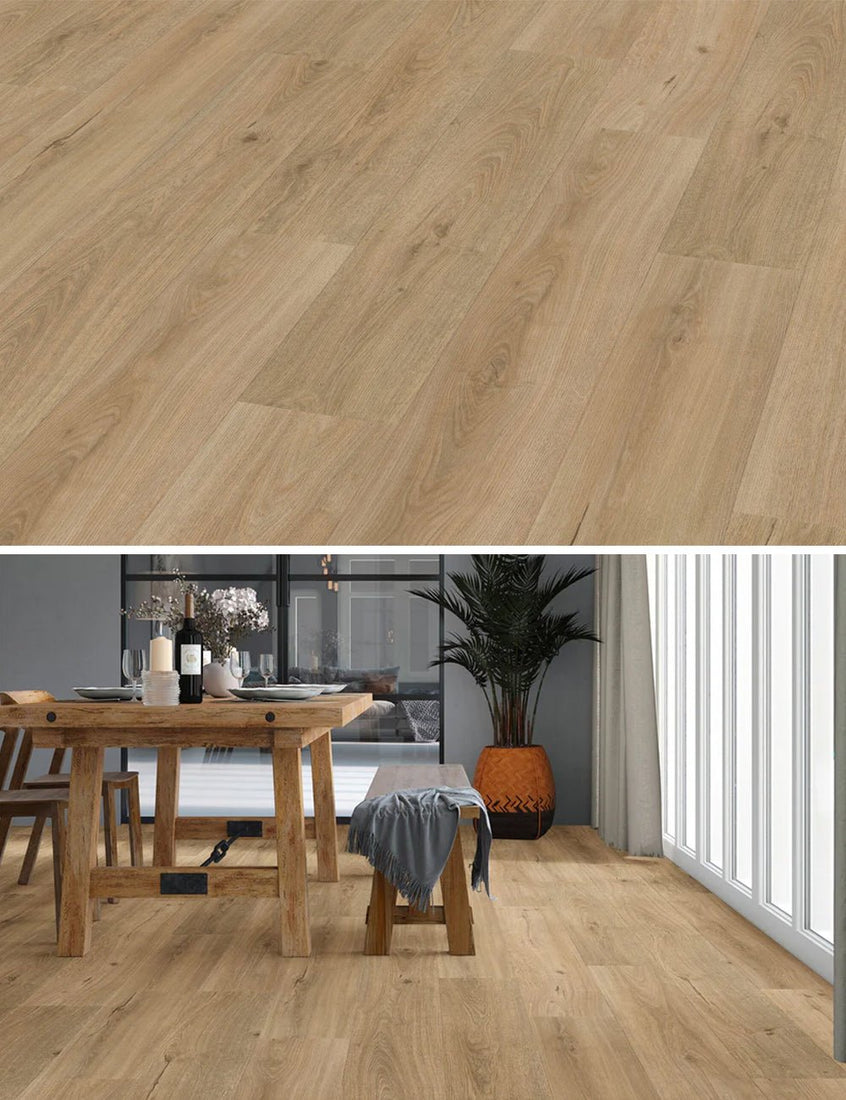 Vivafloors Luxor - Eiken 7240 - Rechte Stroken Click PVC - Solza.nl