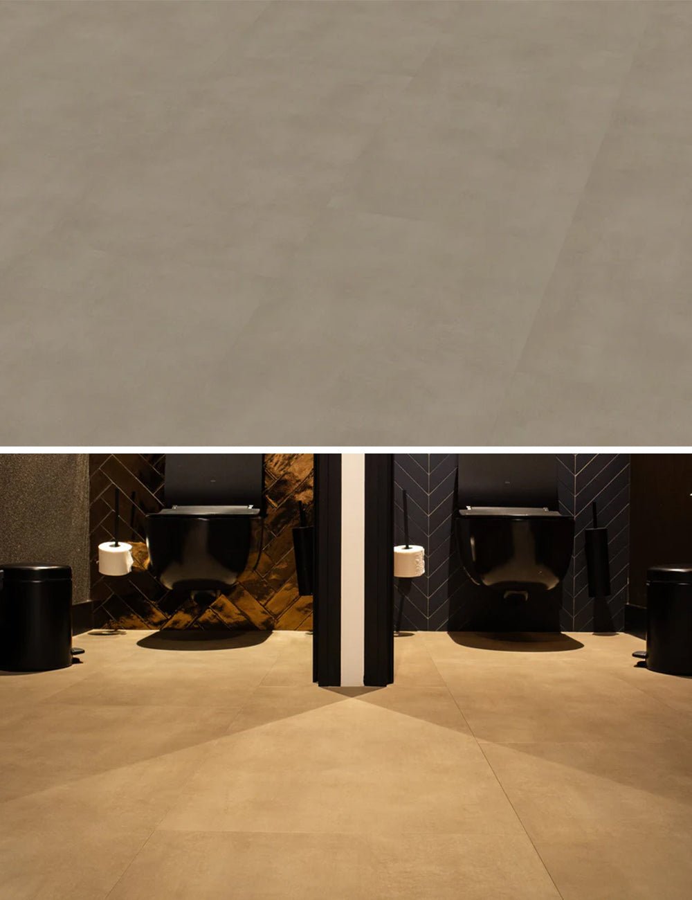 Vivafloors Matera - Taupe 1430 - Tegel Click PVC - Solza.nl