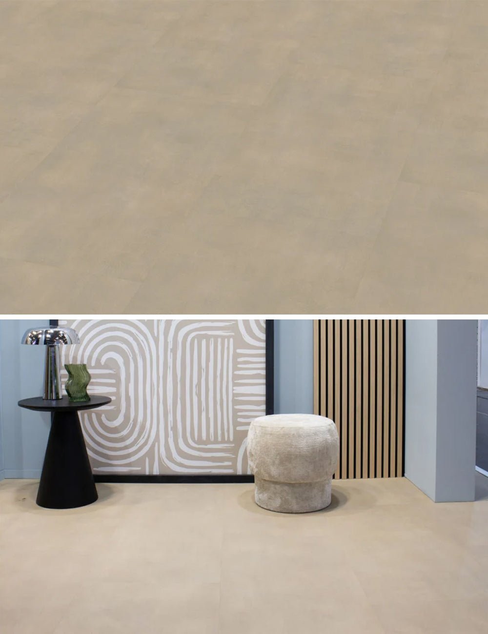 Vivafloors Matera - Warm Beige 1420 - Tegel Click PVC - Solza.nl