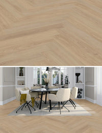 Vivafloors Mayfair - Eiken 9010 - Walvisgraat Plak PVC - Solza.nl
