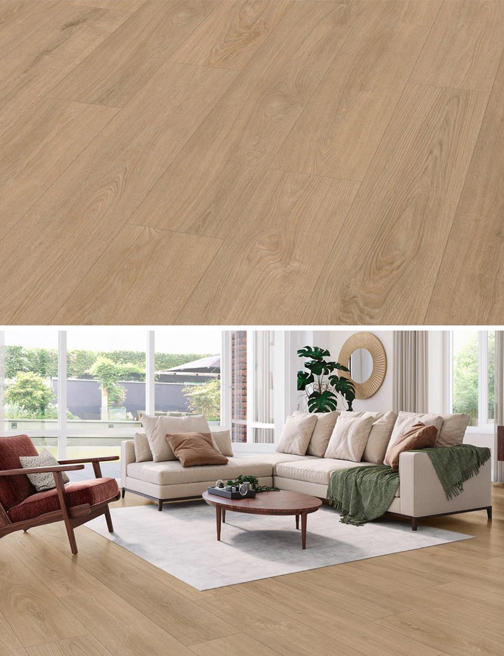 Vivafloors Mayfair - Eiken 9020 - Rechte Stroken Click PVC - Solza.nl