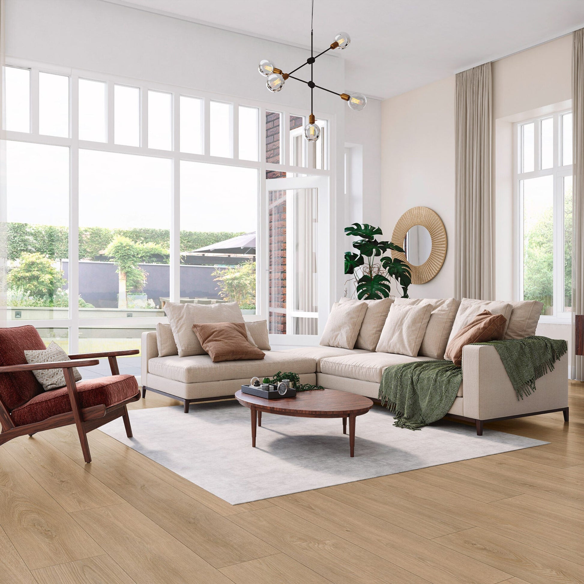 Vivafloors Mayfair - Eiken 9020 - Rechte Stroken Plak PVC - Solza.nl