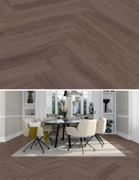 Vivafloors Mayfair - Eiken 9060 - Walvisgraat Plak PVC - Solza.nl