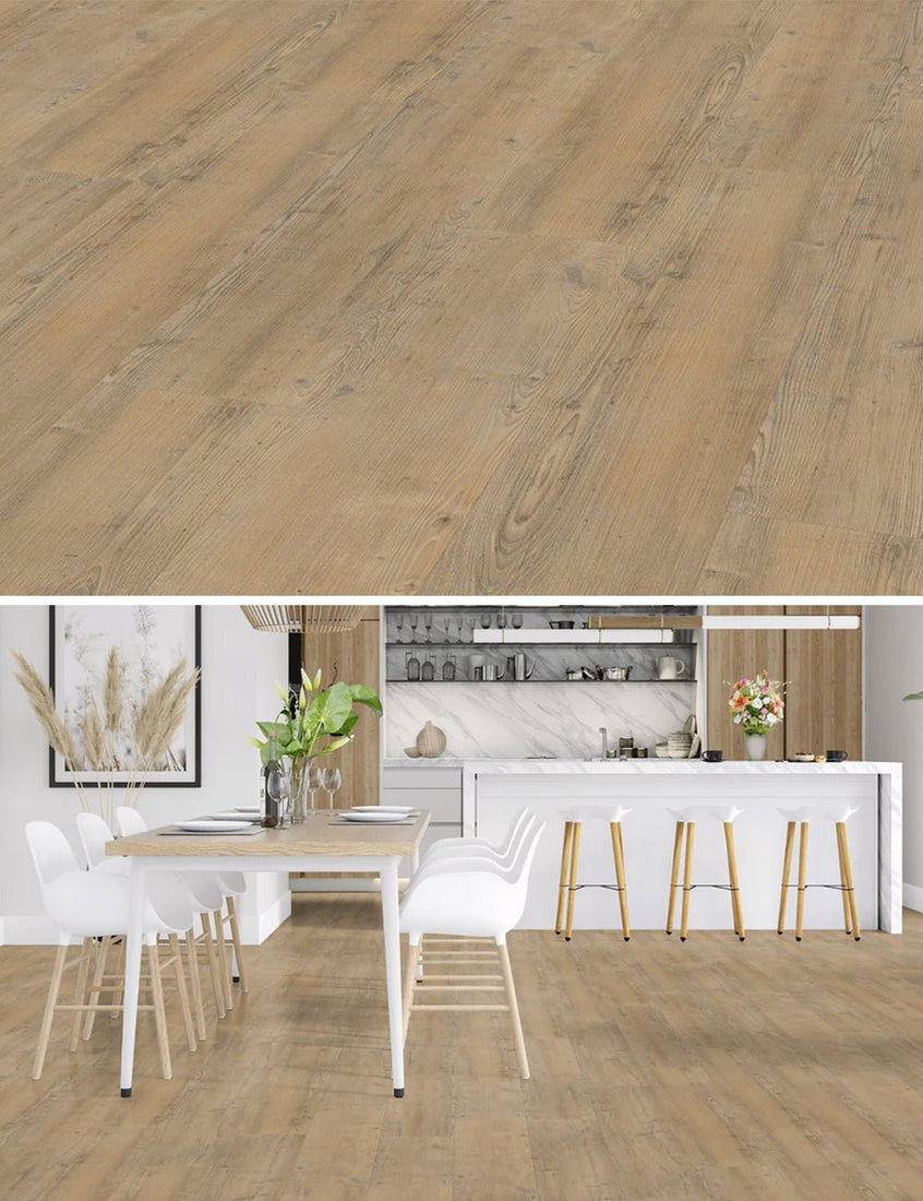 Vivafloors Redwood - Naaldhout 4203 - Rechte Stroken Click PVC - Solza.nl