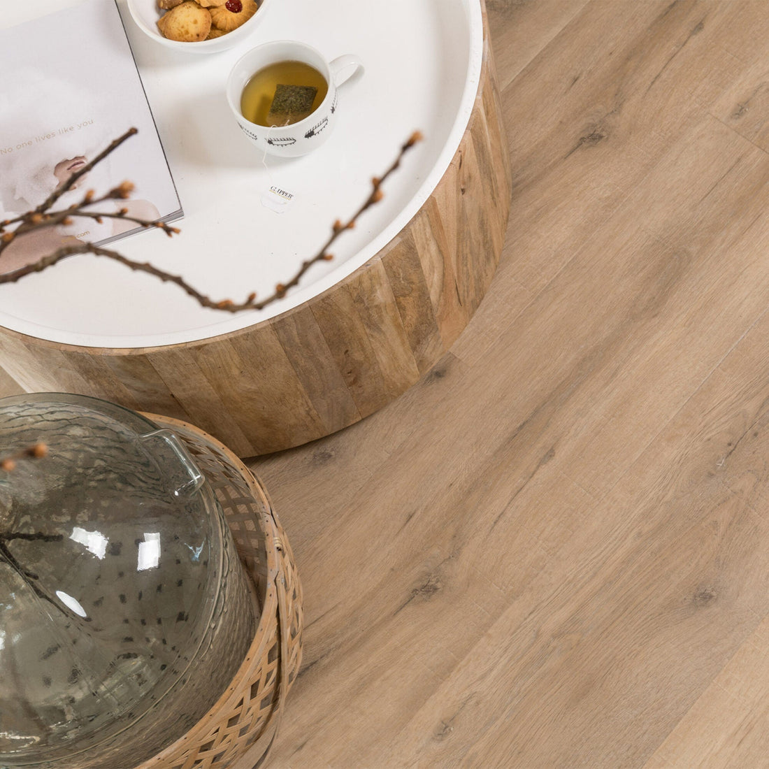 Vivafloors Tuscany - Eiken 6830 - Rechte Stroken Click PVC - Solza.nl