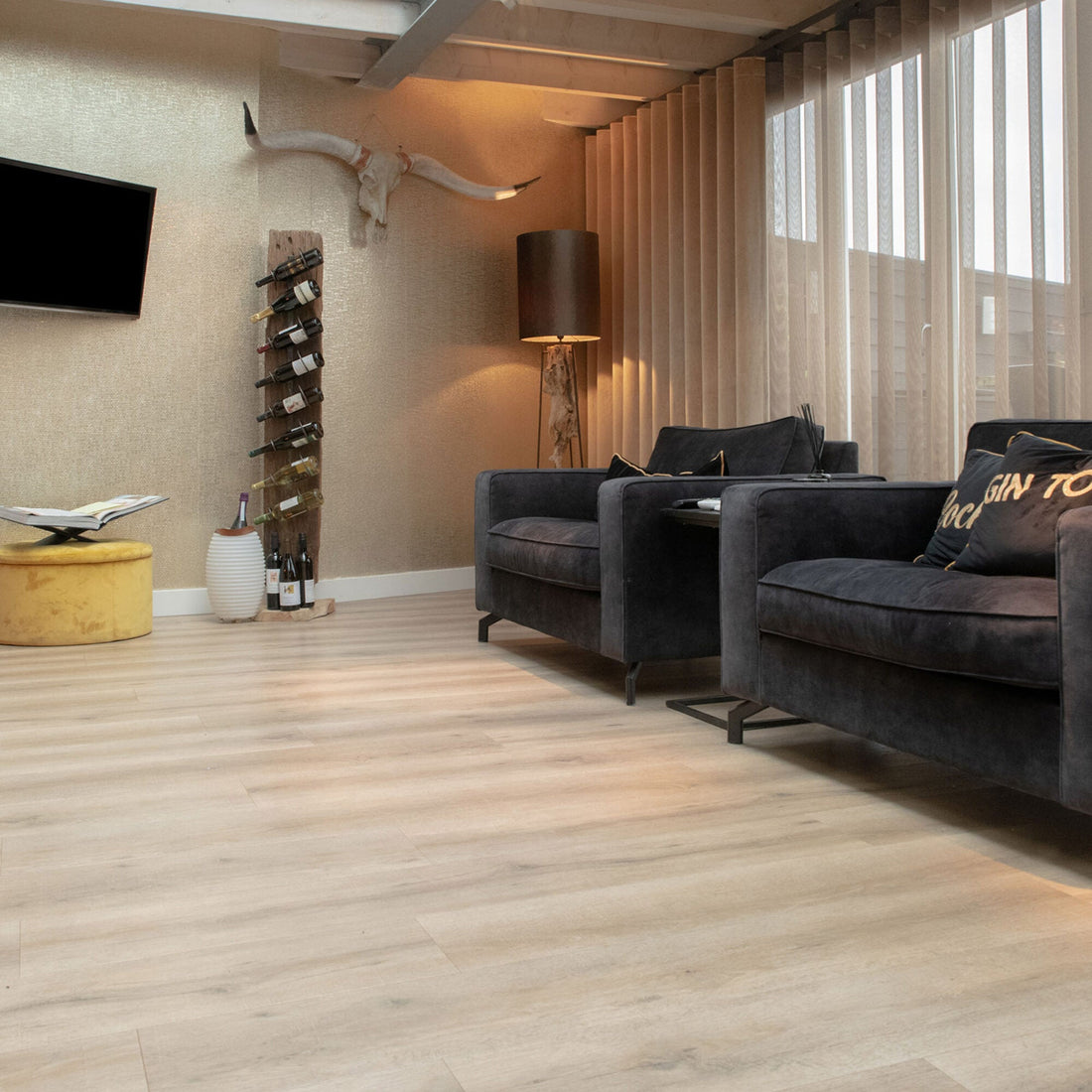 Vivafloors Tuscany - Eiken 6850 - Rechte Stroken Click PVC - Solza.nl