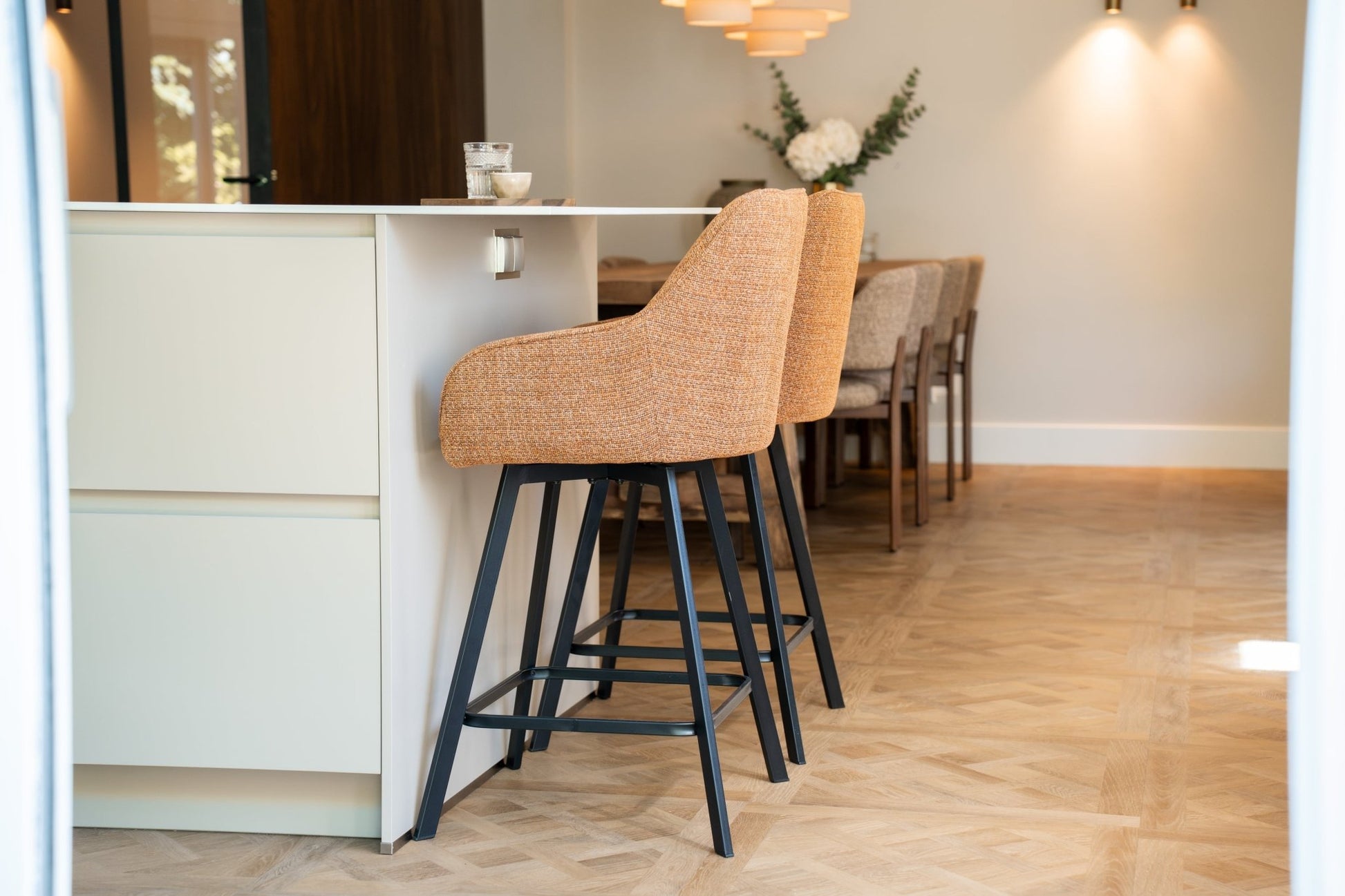 vtwonen Royal Sun Kissed Dryback Plak PVC - Kasteelvloer / Versailles tegels 61x61 cm - Solza.nl