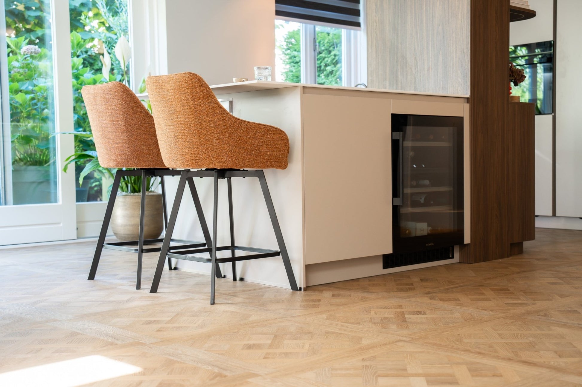vtwonen Royal Sun Kissed Dryback Plak PVC - Kasteelvloer / Versailles tegels 61x61 cm - Solza.nl