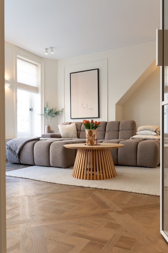 vtwonen Royal Sun Kissed Dryback Plak PVC - Kasteelvloer / Versailles tegels 61x61 cm - Solza.nl