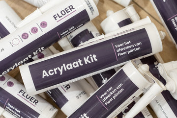 Floer Acrylaat Plinten & Profielen Kit Wit 310 ml