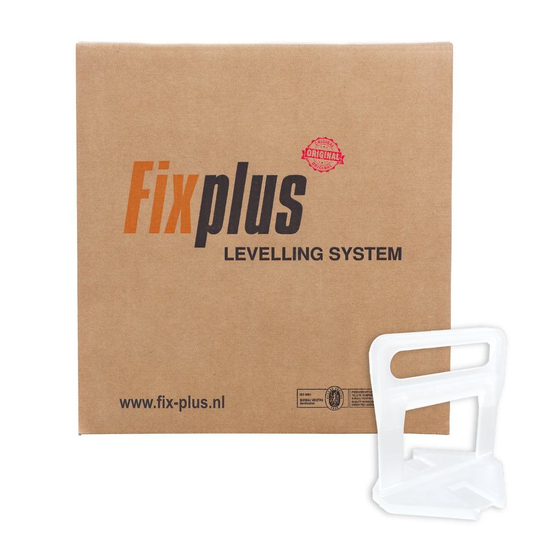 Fix Plus Levelling Clip 2 mm Lang (tegeldikte 15 t/m 25 mm) - Solza.nl