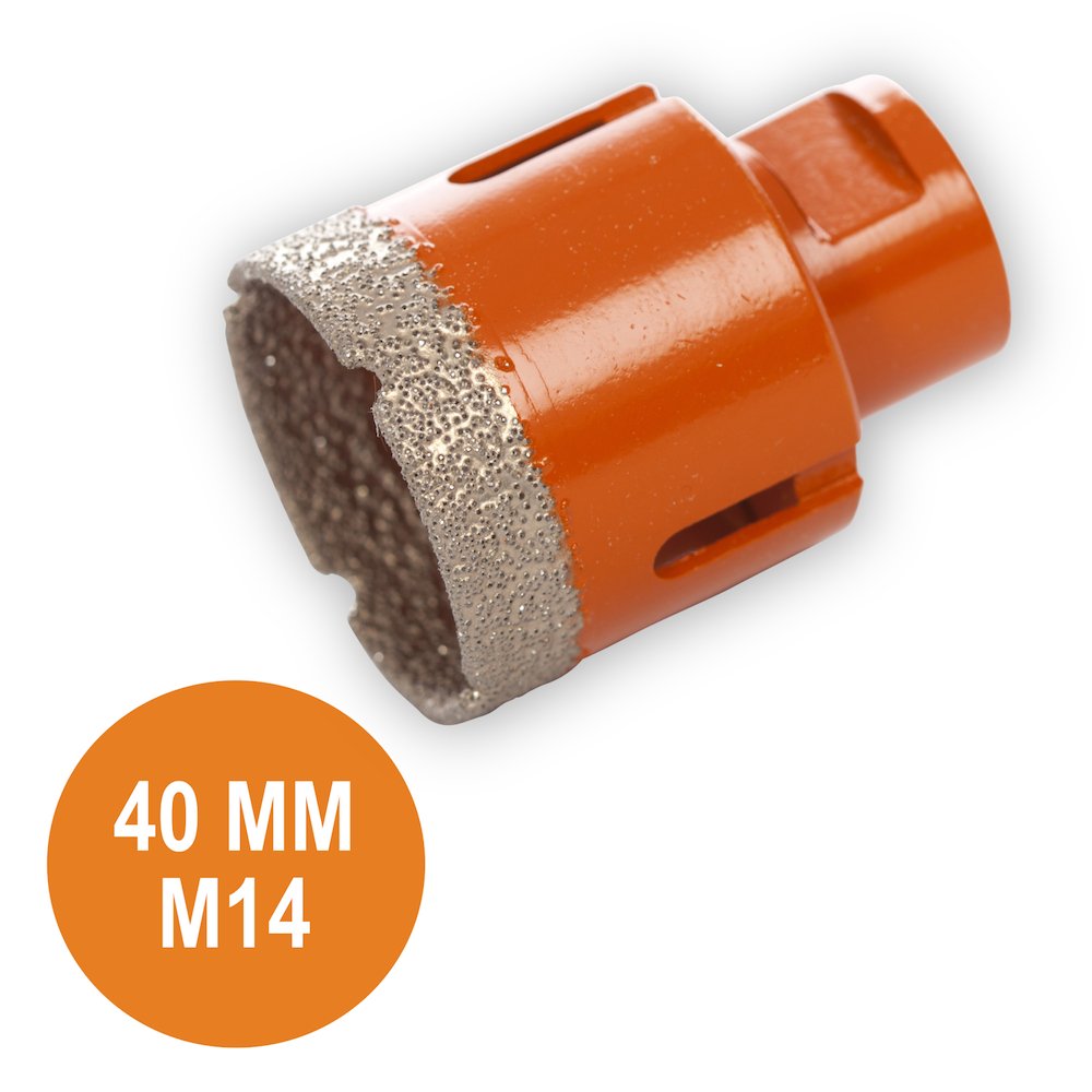 Fix Plus Mèche pour carrelage 40 mm M14 - Solza.fr