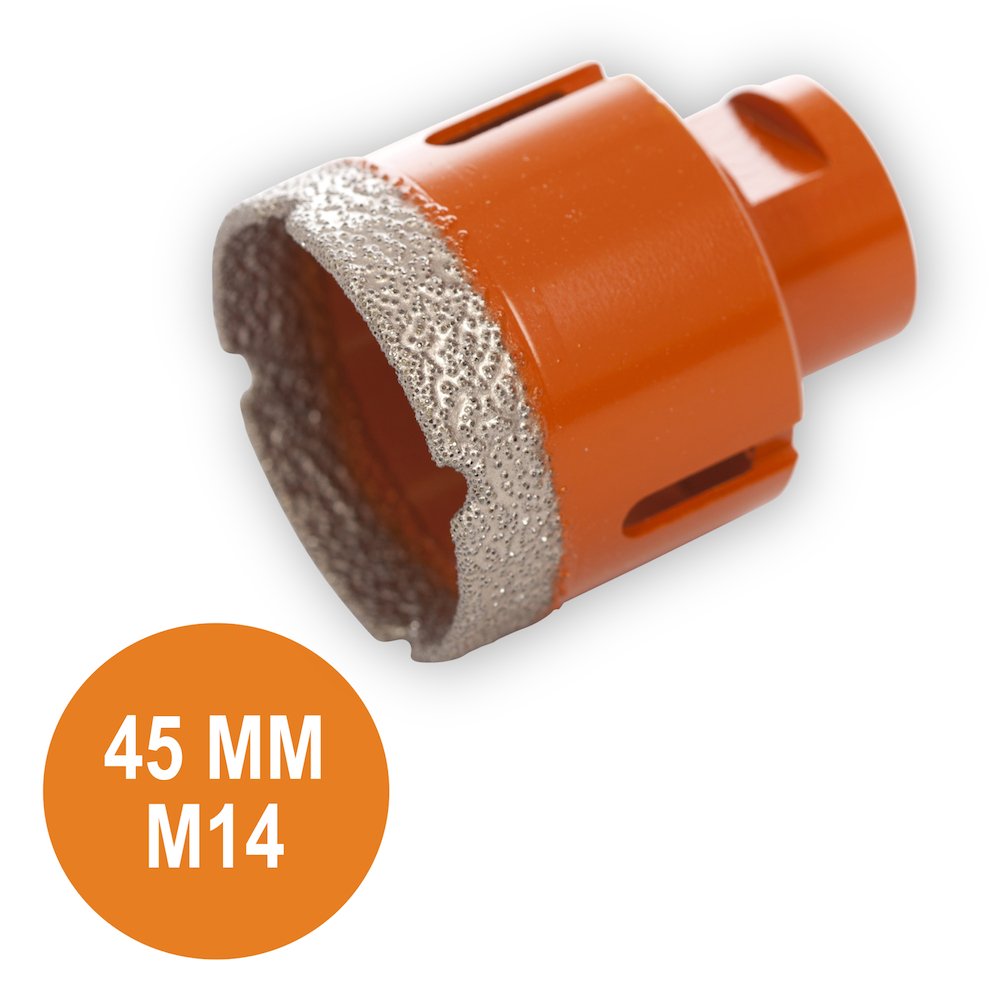 Fix Plus Tegelboor 45 mm M14 - Solza.nl