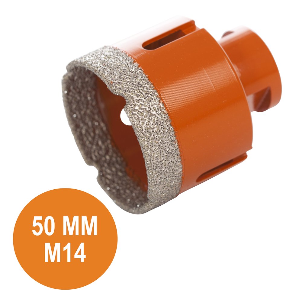 Fix Plus Tegelboor 50 mm M14 - Solza.nl