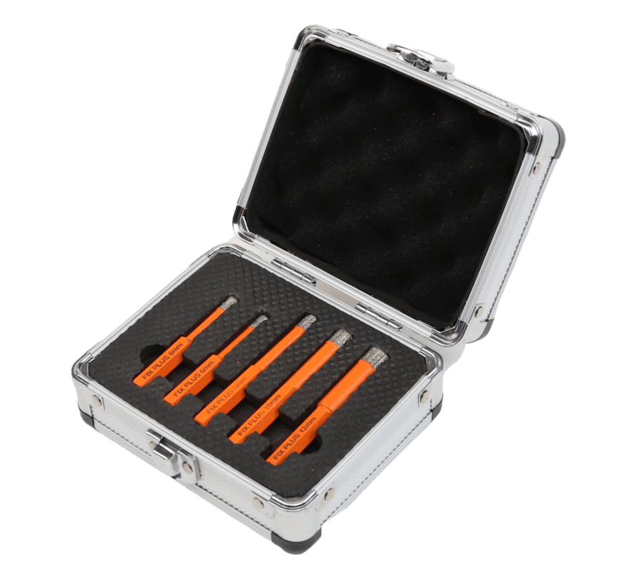 Kit de perçage pour carrelage Fix Plus HEX - Solza.fr