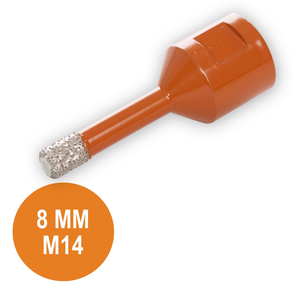 Fix Plus Tegelboor Wax 8 mm M14 - Solza.nl