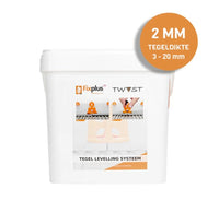 Fix Plus Twist Clips 2 mm (tegeldikte 3 t/m 20 mm) - Solza.nl