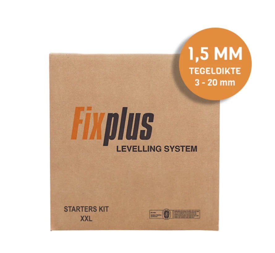Fix Plus Twist Starters Kit XL 1.5 mm (épaisseur du carrelage 3 à 20mm) - Solza.nl
