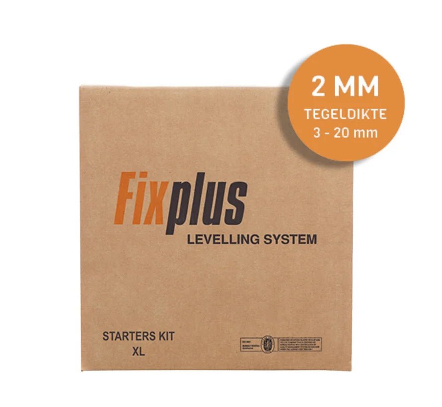 Fix Plus Twist Starters Kit XL 2 mm (épaisseur des carreaux 3 à 20mm) - Solza.nl