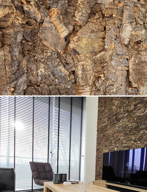Acoustic wood panels vloer