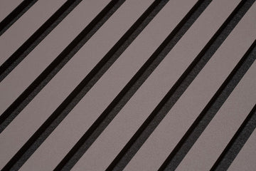 Floer Akupanel Wandpanelen Lino Grijsbruin - 240 x 60 cm - Akoestische Panelen