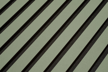 Floer Akupanel Wandpanelen Lino Olijfgroen - 240 x 60 cm - Akoestische Panelen