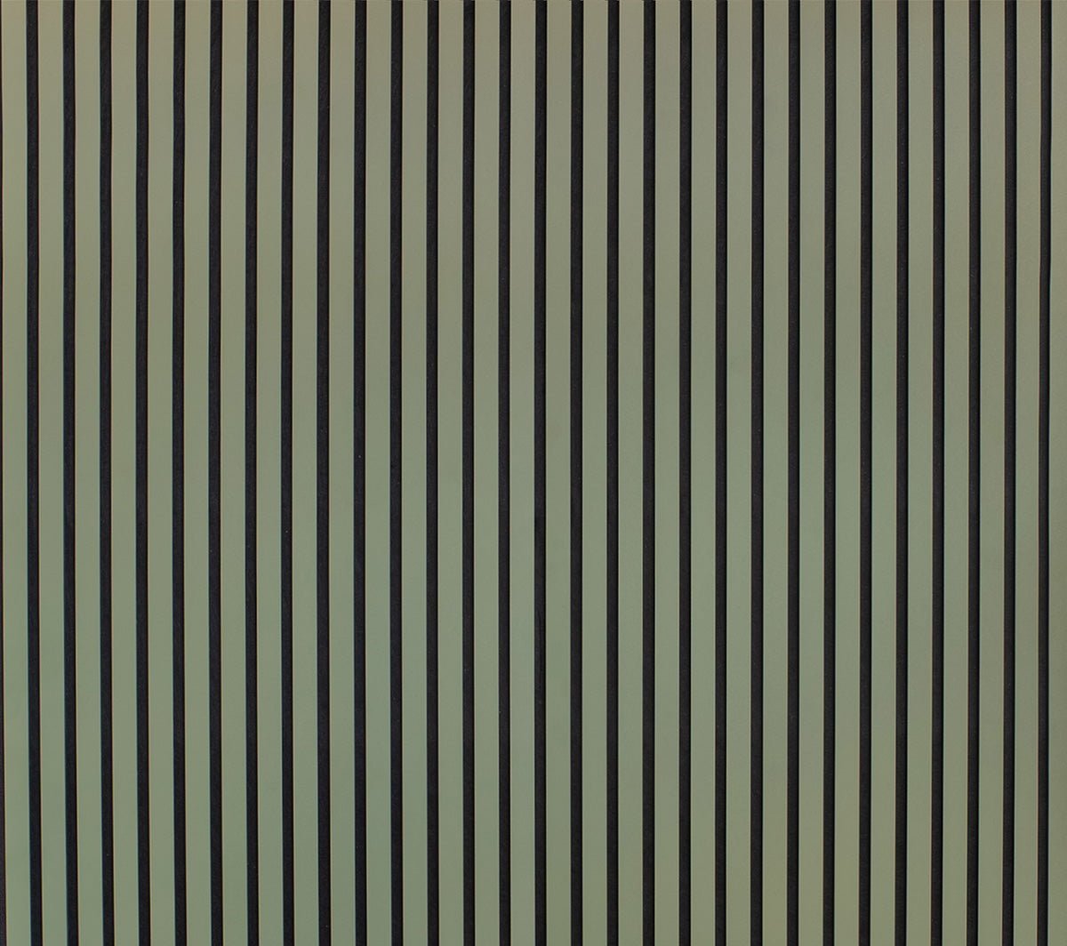 Floer Akupanel Wandpanelen Lino Olijfgroen - 240 x 60 cm - Akoestische Panelen - Solza.nl