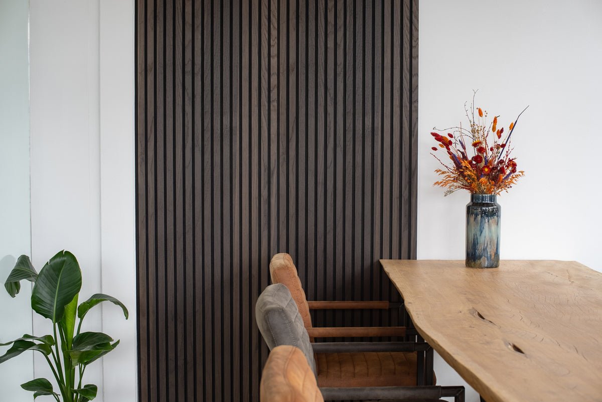 Floer Akupanel XL wandpanelen Mokka Zwart Eiken - Solza