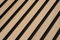 Floer Akupanel XL panneaux muraux Chêne non traité 60 x 300 cm - Solza