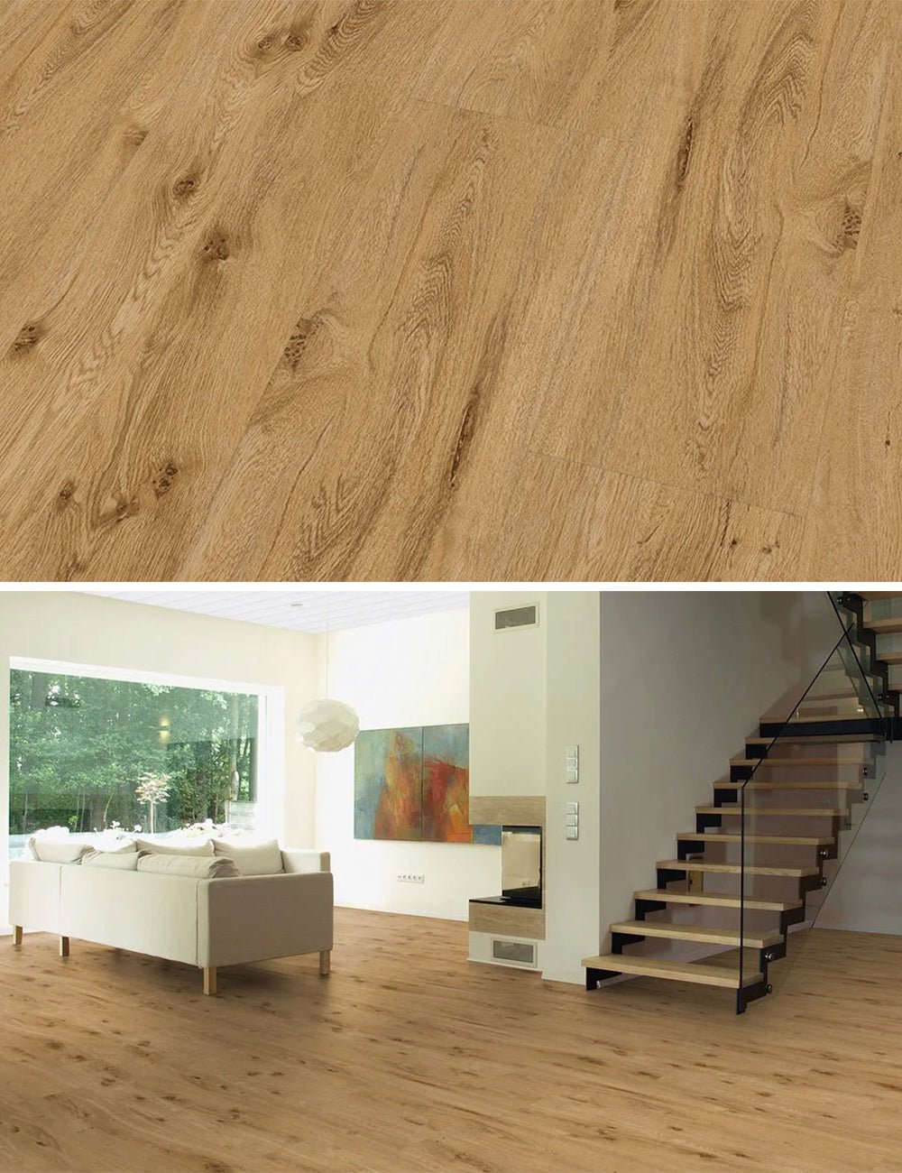 Floer Dorpen Paste PVC Reds Rustic Oak 3032 - Solza.fr