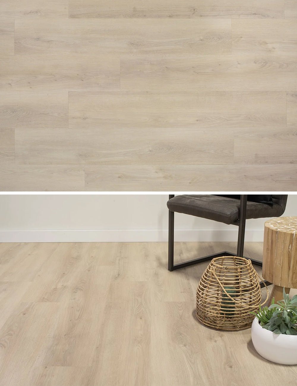 Floer Dorpen Plak PVC Winssen Witgrijs Eiken 3028 - Solza.nl