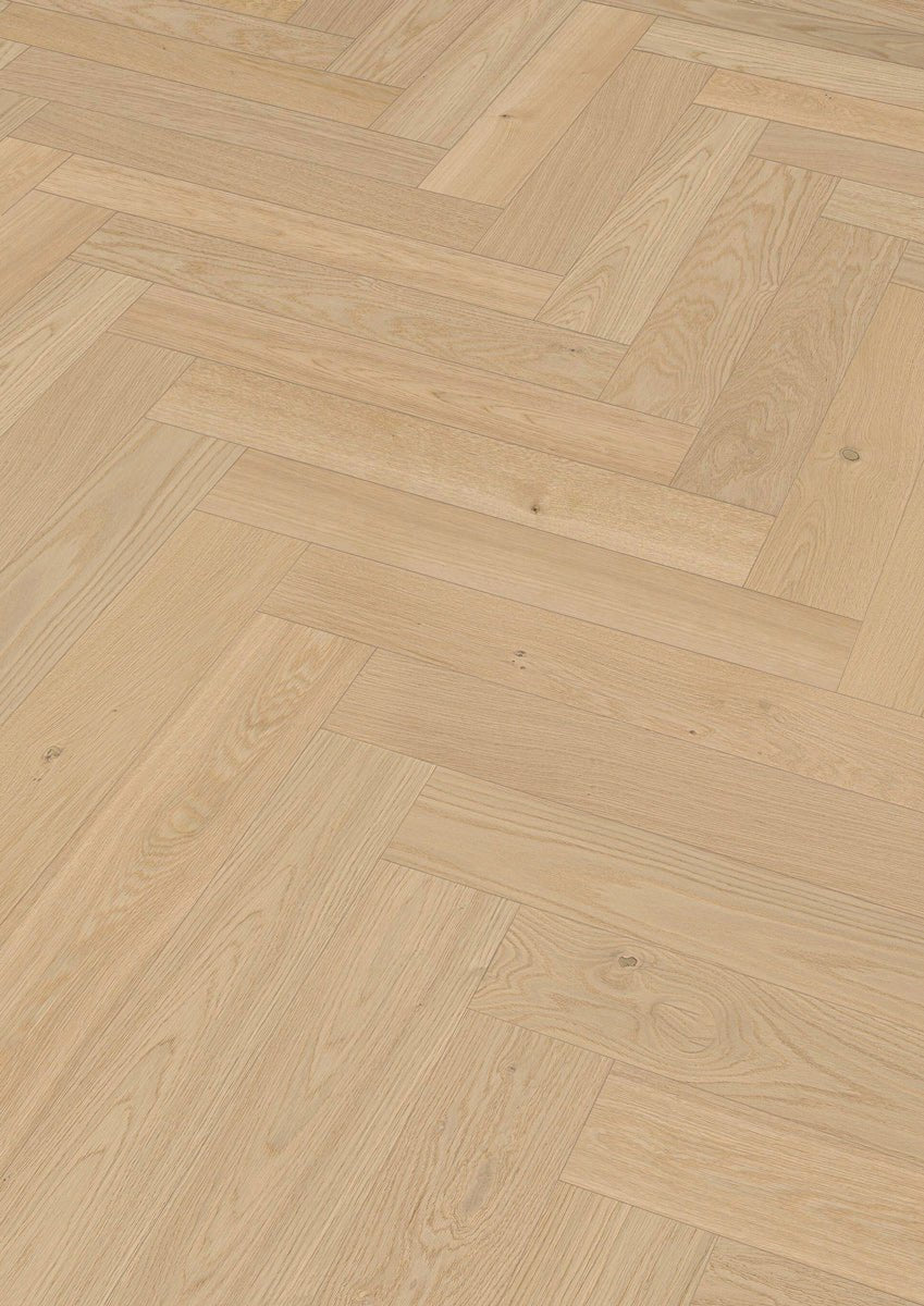 Floer Hybrid Wood Herringbone Cream Oak FLR-5014 - Solza.fr