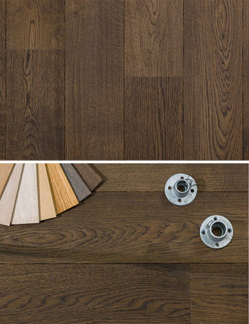 Floer Lamelparket Rustiek Eiken Multiplank Carbon Zwart Geolied - Houten Vloer