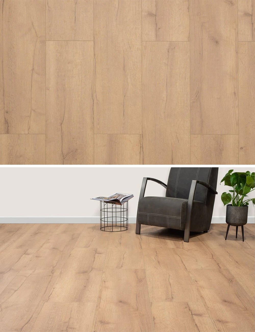 Floer Landhuis Laminaat Rustiek Pure Eik FLR-1031 - Extra Breed Laminaat - Solza.nl
