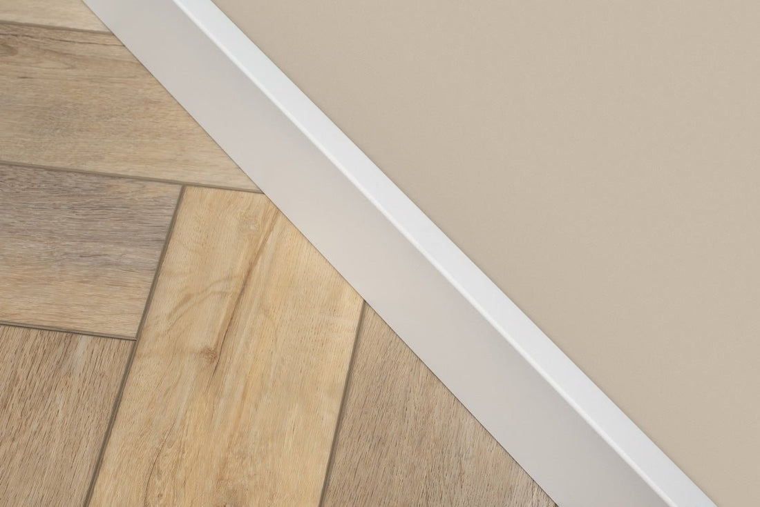 Plinthe MDF Floer Blanc Primé 18x90x2400mm - Solza